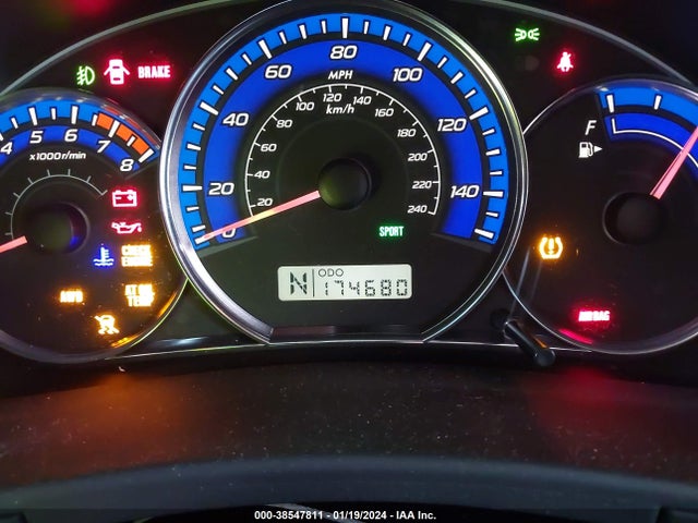2009 SUBARU FORESTER 2.5XT VIN: JF2SH65609H732033