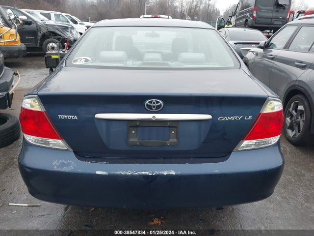 2005 TOYOTA CAMRY LE VIN: 4T1BE30K85U427306