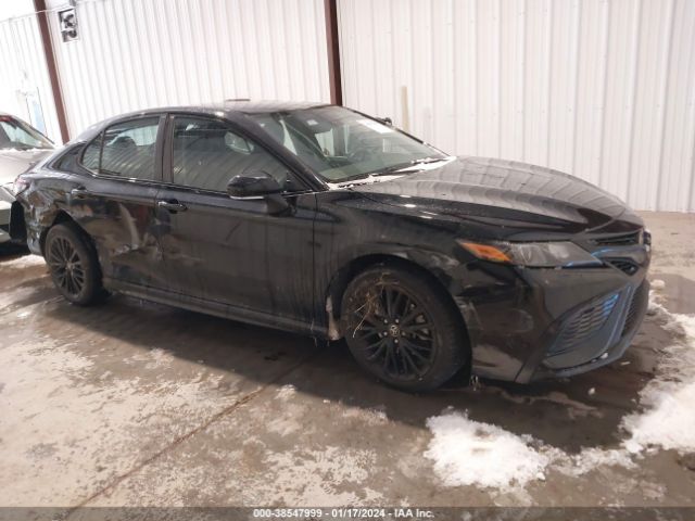 Auction sale of the 2022 Toyota Camry Se Nightshade Edition, vin: 4T1G11AKXNU012461, lot number: 38547999