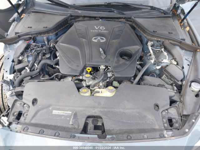 JN1FV7DP4MM850372 Infiniti Q50 Red Sport 400