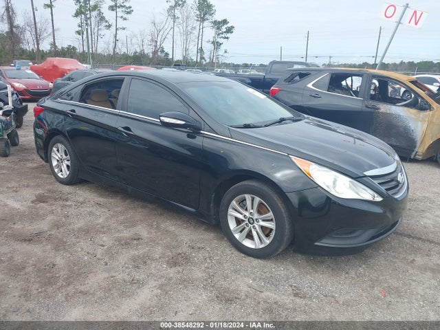 2014 HYUNDAI SONATA GLS VIN: 5NPEB4AC5EH848451