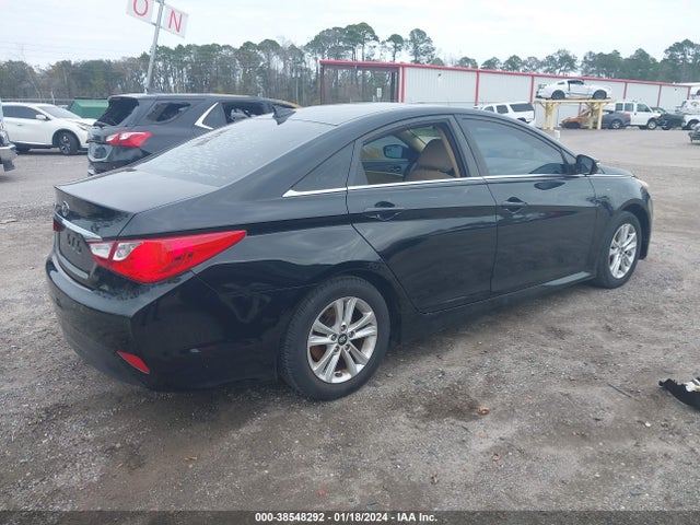 2014 HYUNDAI SONATA GLS VIN: 5NPEB4AC5EH848451