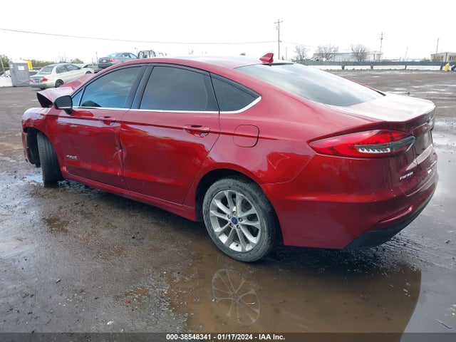 Ford Fusion Hybrid Se 2019 3FA6P0LU4KR187742 Image 3