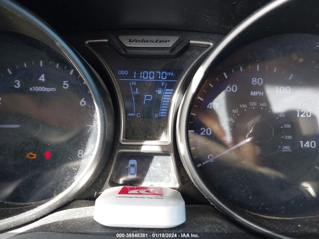 Hyundai Veloster Turbo W/black 2014 KMHTC6AE4EU193511 Image 16