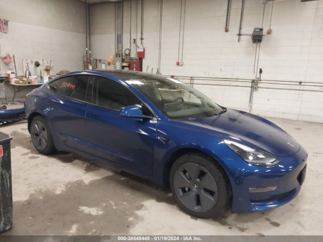 Продаж на аукціоні авто 2022 Tesla Model 3 Long Range Dual Motor All-wheel Drive, vin: 5YJ3E1EB3NF119751, номер лоту: 38548449