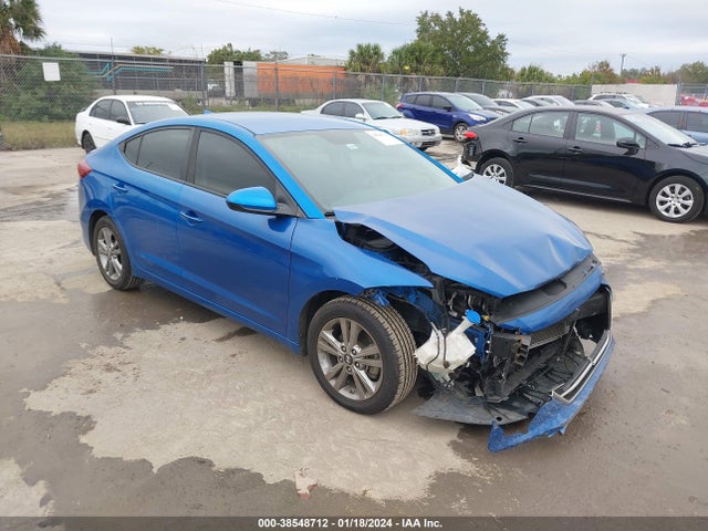 2017 HYUNDAI ELANTRA SE VIN: KMHD74LF7HU363979