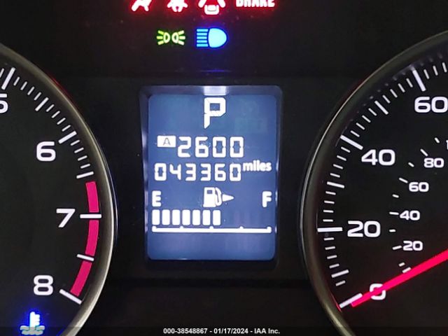 JF2GPADC4F8266153 Subaru Xv Crosstrek 2.0i Premium
