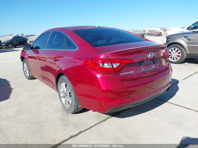 2016 HYUNDAI SONATA SE VIN: 5NPE24AFXGH427449