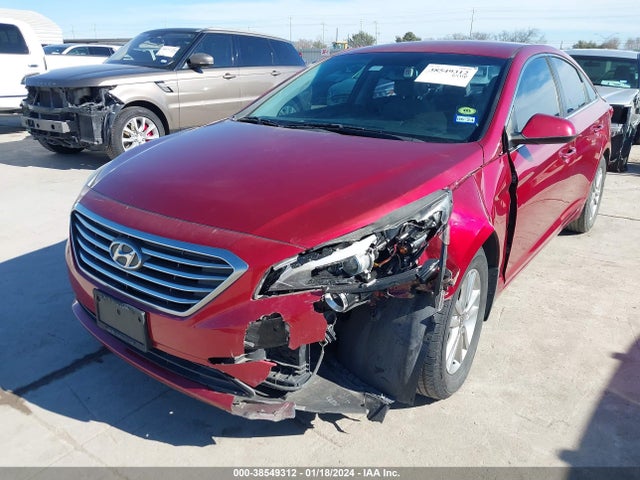 2016 HYUNDAI SONATA SE VIN: 5NPE24AFXGH427449