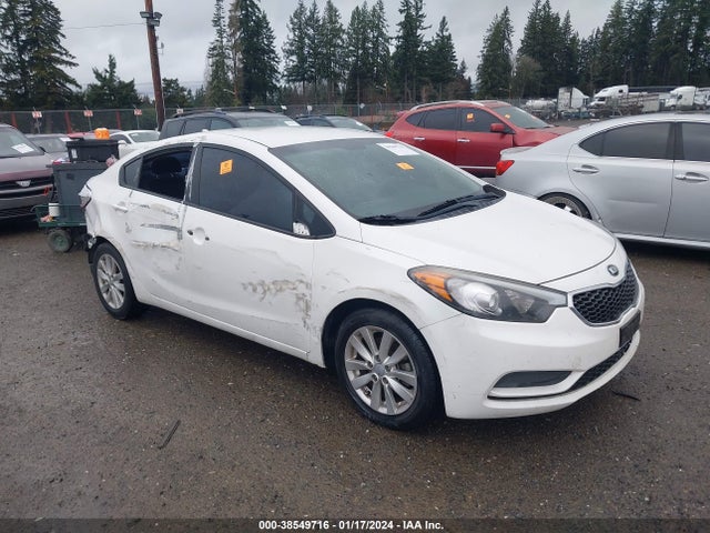 KIA FORTE LX 2016 KNAFX4A66G5506197 Image 1