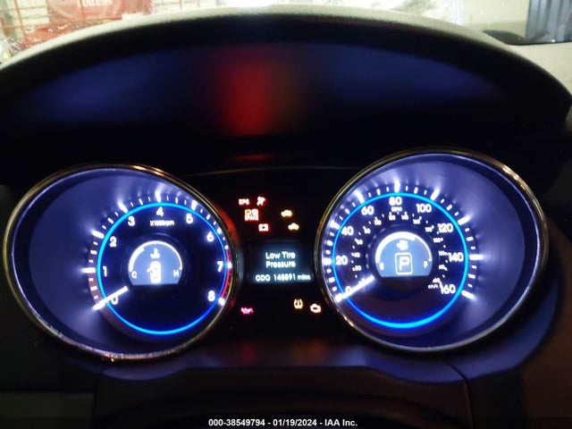 2012 HYUNDAI SONATA LIMITED VIN: 5NPEC4AC6CH434024
