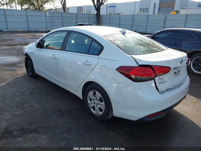 2017 KIA FORTE LX VIN: 3KPFK4A79HE025330