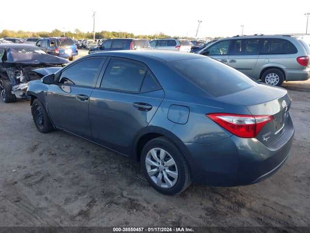 2014 TOYOTA COROLLA LE VIN: 2T1BURHE8EC115685