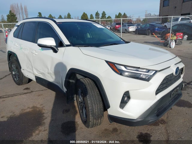 2022 TOYOTA RAV4 XLE PREMIUM HYBRID VIN: JTMB6RFV3NJ013888