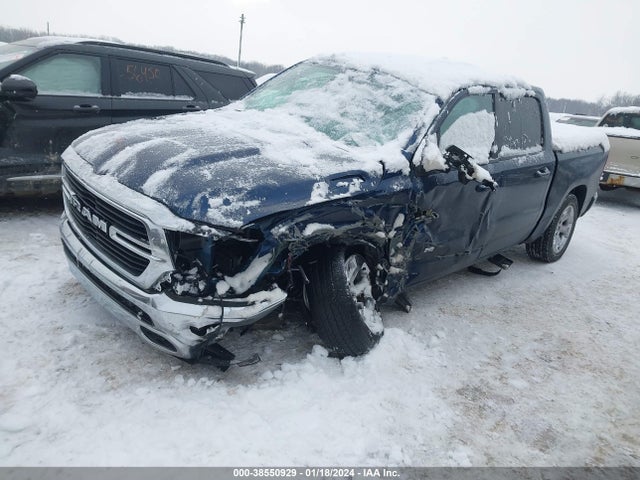 RAM 1500 Big Horn  4x4 5'7 Box 2021 1C6SRFFT3MN565944 Image 2