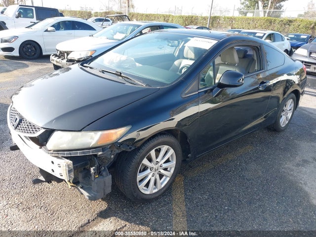 2012 HONDA CIVIC EX-L VIN: 2HGFG3B16CH539849
