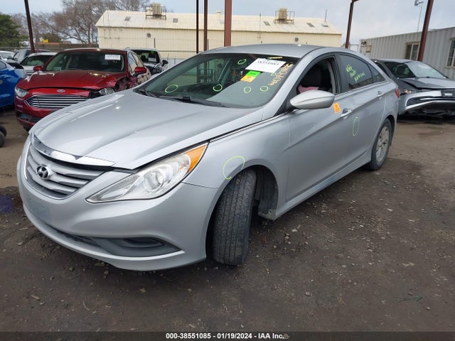 2014 HYUNDAI SONATA GLS VIN: 5NPEB4AC4EH828837