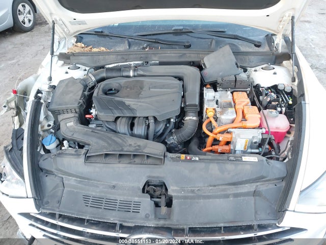 Hyundai Sonata Blue 2021 KMHL24JJ0MA035705 Image 10
