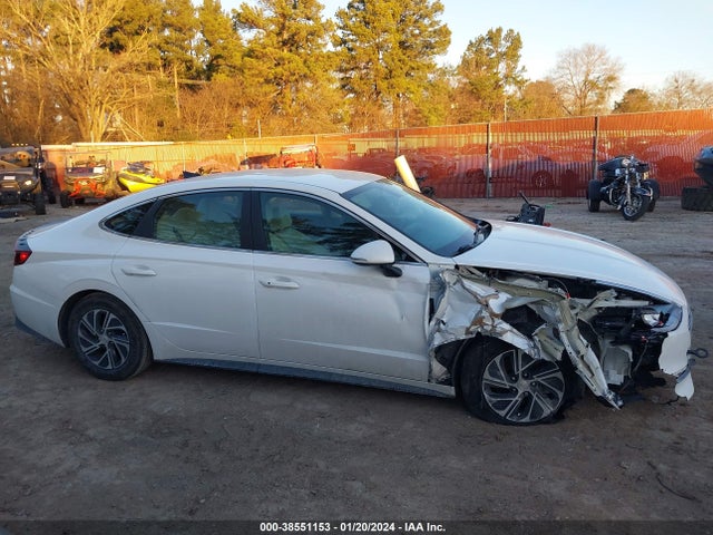 Hyundai Sonata Blue 2021 KMHL24JJ0MA035705 Image 13