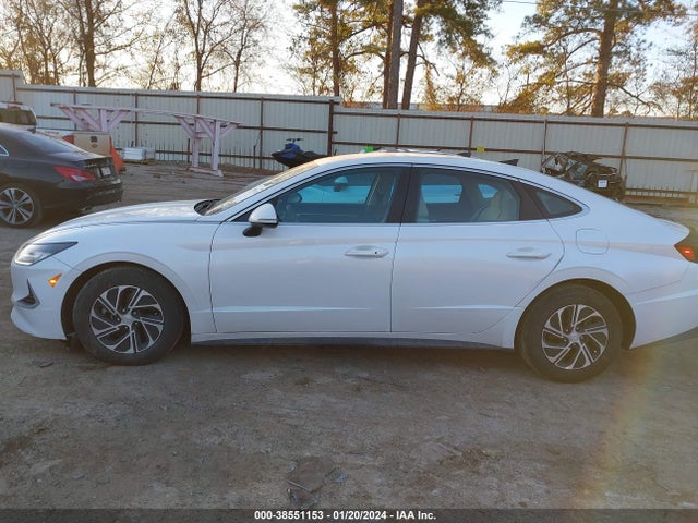 Hyundai Sonata Blue 2021 KMHL24JJ0MA035705 Image 14
