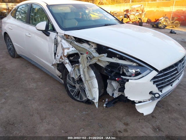 Hyundai Sonata Blue 2021 KMHL24JJ0MA035705 Image 6