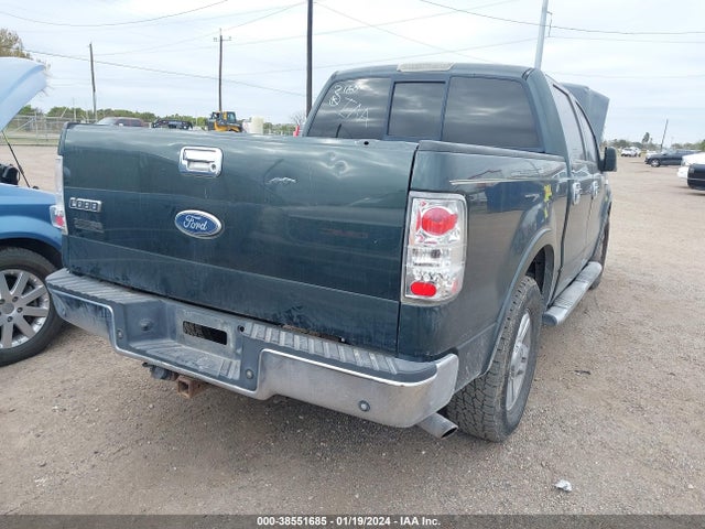 2006 FORD F-150 LARIAT/XLT VIN: 1FTPW12V16KC52168