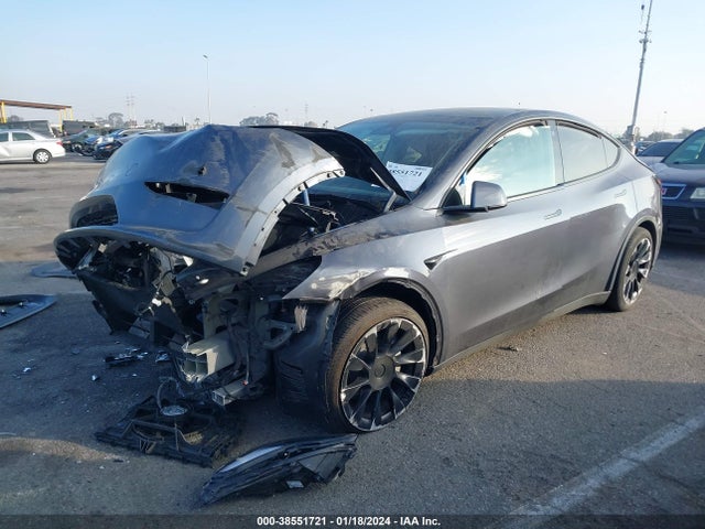 2023 TESLA MODEL Y AWD/LONG RANGE DUAL MOTOR ALL-WHEEL DRIVE VIN: 7SAYGAEE1PF627748