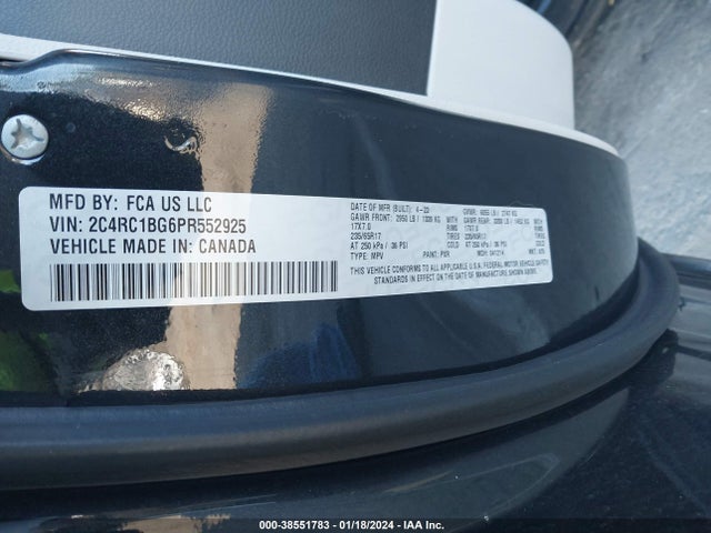 Chrysler Pacifica Touring L 2023 2C4RC1BG6PR552925 Image 9