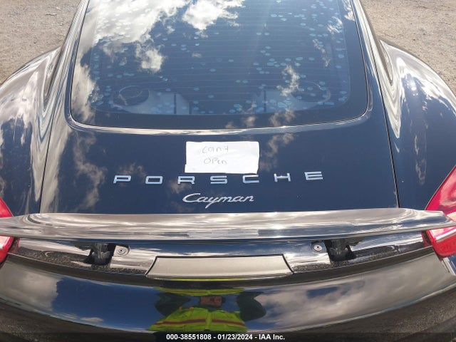 2014 PORSCHE CAYMAN WP0AA2A89EK172265 Photo 9