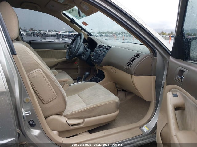 2005 HONDA CIVIC LX VIN: 2HGES166X5H556046