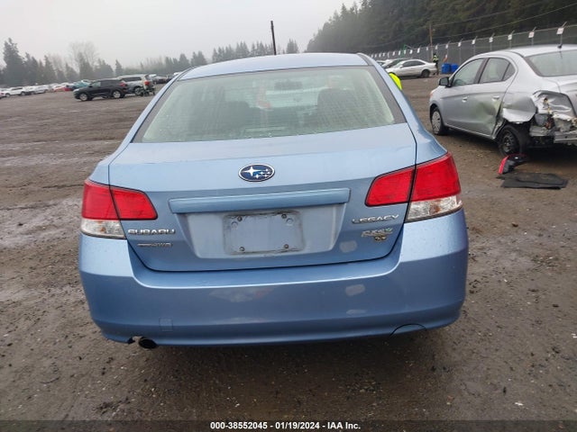 2011 SUBARU LEGACY 2.5I PREMIUM VIN: 4S3BMBG60B3230013
