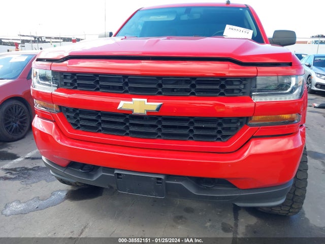 2018 CHEVROLET SILVERADO 1500 CUSTOM VIN: 3GCPCPEC6JG148667
