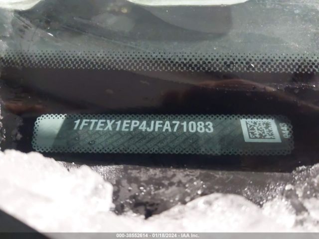 1FTEX1EP4JFA71083 Ford F-150 Xl