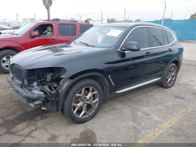 BMW X3 Sdrive30i 2022 5UX43DP03N9K82576 Image 2