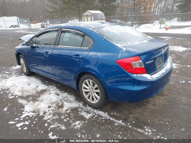 2012 HONDA CIVIC EX-L VIN: 2HGFB2F93CH552373
