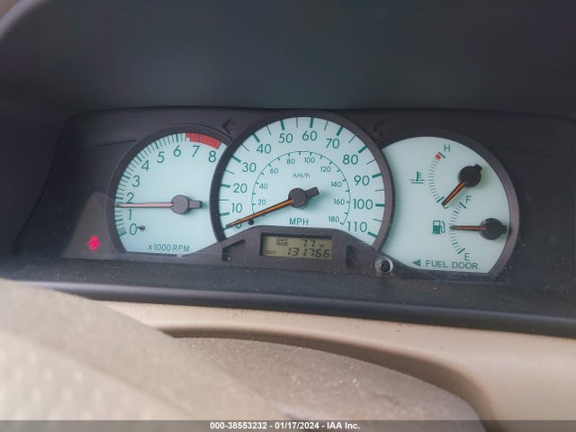 2003 TOYOTA COROLLA LE VIN: 2T1BR32E53C116183