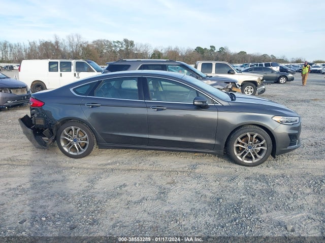 2019 FORD FUSION SEL VIN: 3FA6P0CD1KR196365