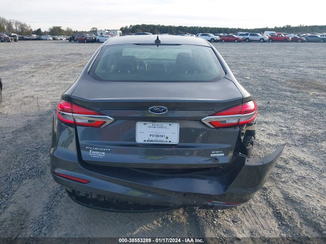 2019 FORD FUSION SEL VIN: 3FA6P0CD1KR196365