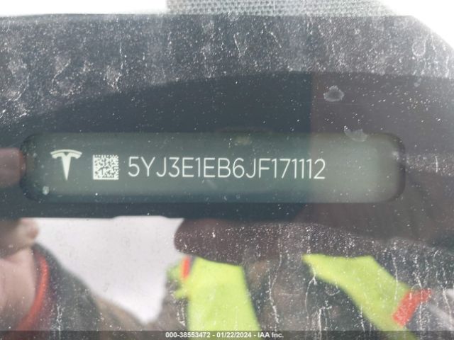 5YJ3E1EB6JF171112 Tesla Model 3 Long Range/performance