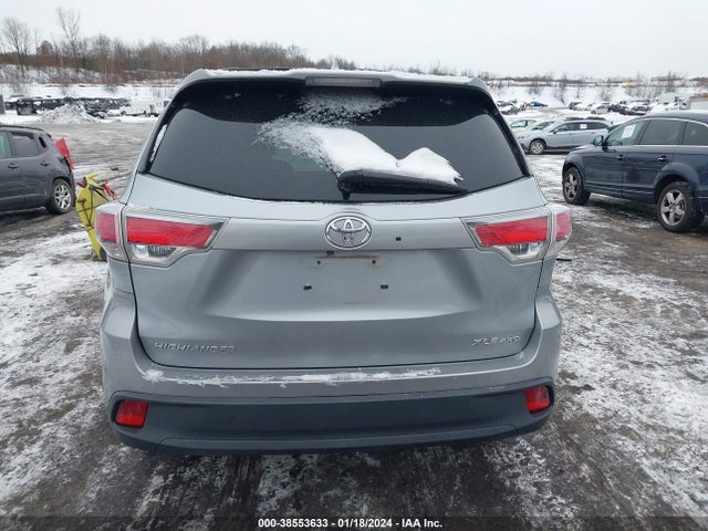 2015 TOYOTA HIGHLANDER XLE V6 VIN: 5TDJKRFH1FS075179
