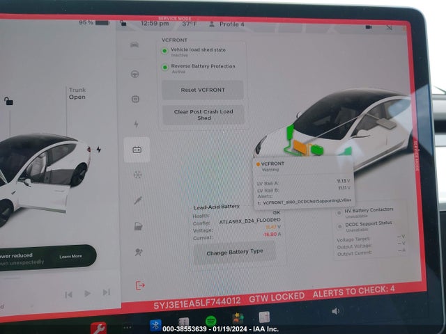 Продажа на аукционе авто 2020 Tesla Model 3 Standard Range Plus Rear-wheel Drive/standard Range Rear-wheel Drive, vin: 5YJ3E1EA5LF744012, номер лота: 38553639
