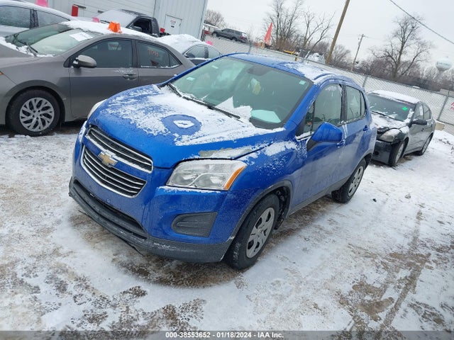 Chevrolet Trax 1ls 2016 KL7CJKSB6GB571394 Image 2