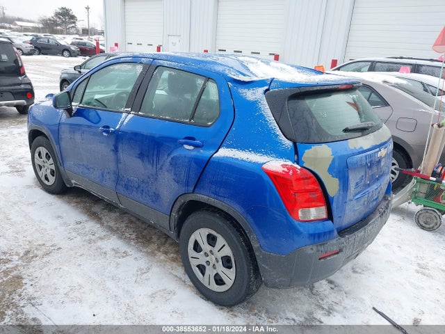 Chevrolet Trax 1ls 2016 KL7CJKSB6GB571394 Image 3