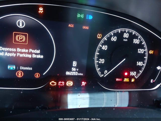 2019 HONDA ACCORD SPORT VIN: 1HGCV1F37KA061530