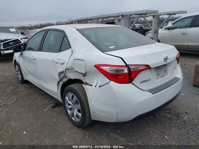 2015 TOYOTA COROLLA LE VIN: 5YFBURHE6FP184635