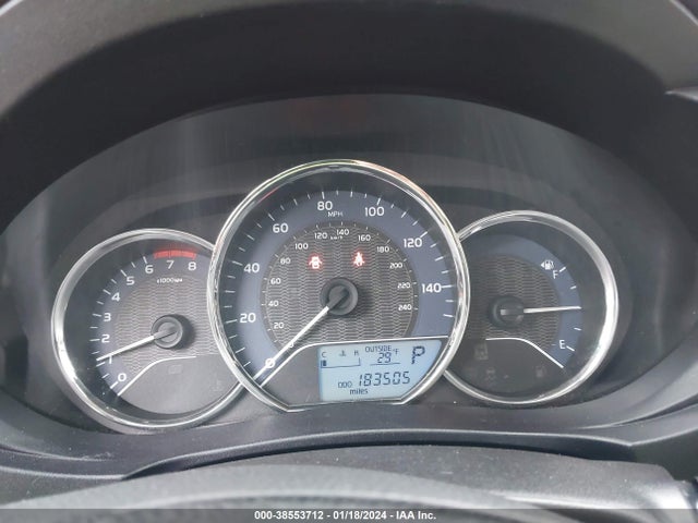 2015 TOYOTA COROLLA LE VIN: 5YFBURHE6FP184635