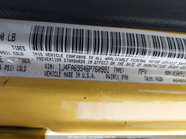 2006 JEEP WRANGLER 1J4FA69S46P760991 Photo 8