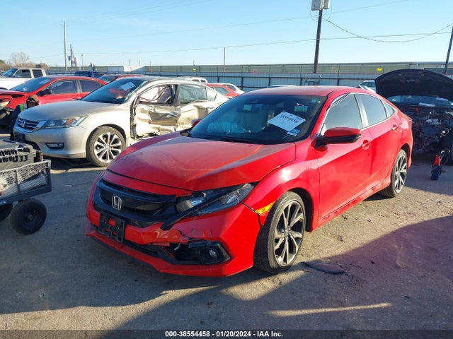 Honda Civic Sport 2019 2HGFC2F86KH593826 Image 2