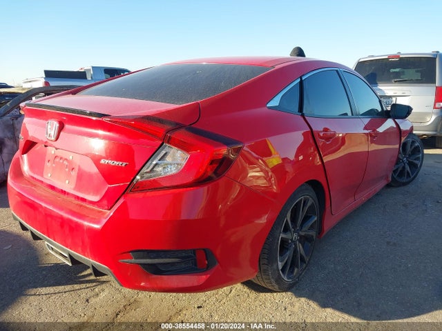 Honda Civic Sport 2019 2HGFC2F86KH593826 Image 4