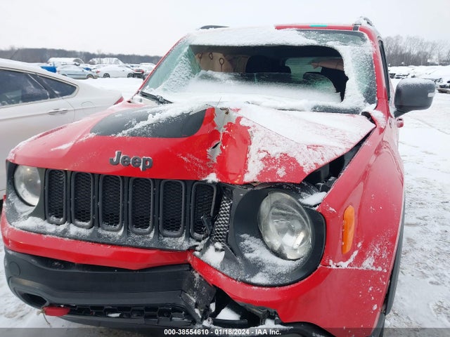 2015 JEEP RENEGADE TRAILHAWK VIN: ZACCJBCT6FPB30170